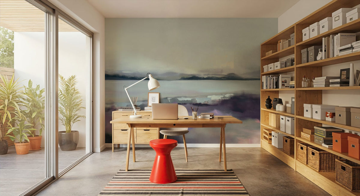 Lupine Mural Wallpaper - room preview 05