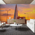 Metropolitan Sunset Yellow Mural Wallpaper - room preview 05