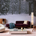 Winter Trail Mural Wallpaper - room preview 05