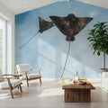 Eagle Ray Duo Mural Wallpaper - room preview 05