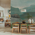 Misted Valley Mural Wallpaper - room preview 05