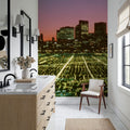 Strawberry Skyline Mural Wallpaper - room preview 05