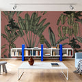 Banana Grove, Rose Mural Wallpaper - room preview 05