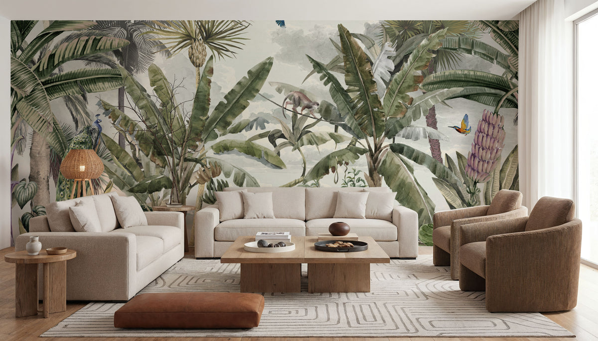 Tropic Fantasy Mural Wallpaper - room preview 05