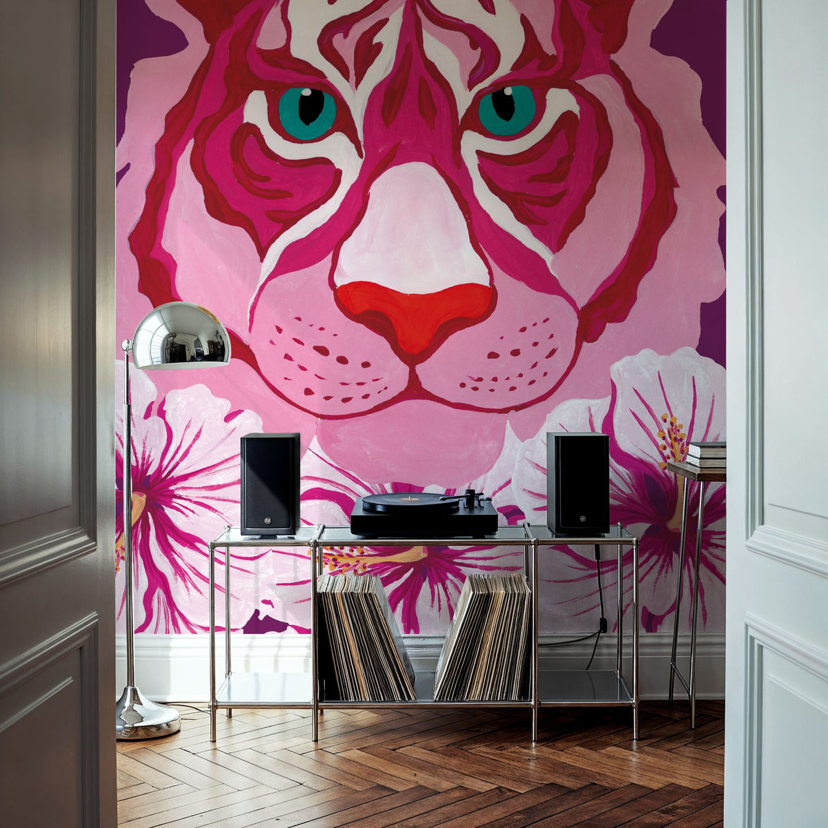 In the Jungle VI Mural Wallpaper - room preview 05