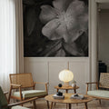 Wild Rose BW I Mural Wallpaper - room preview 05