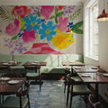 Ecstatic Floral II Mural Wallpaper - room preview 05