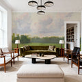 Pastel Clouds Over the Water Mural Wallpaper - room preview 05