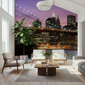 Brooklyn Bridge Twilight Mural Wallpaper - room preview 05