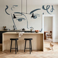 Whimsy Portrait II Mural Wallpaper - room preview 05