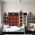 On Our Street Mural Wallpaper - room preview 05