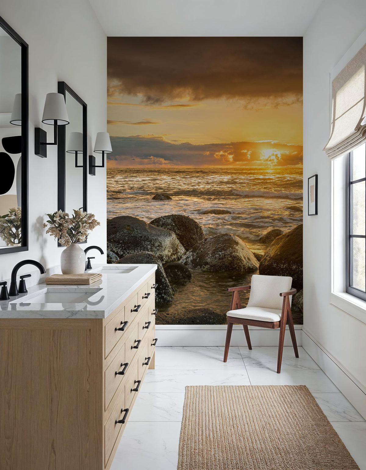 Kauai Sunset Mural Wallpaper - room preview 05