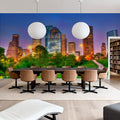 Lush Houston Sunset Mural Wallpaper - room preview 05