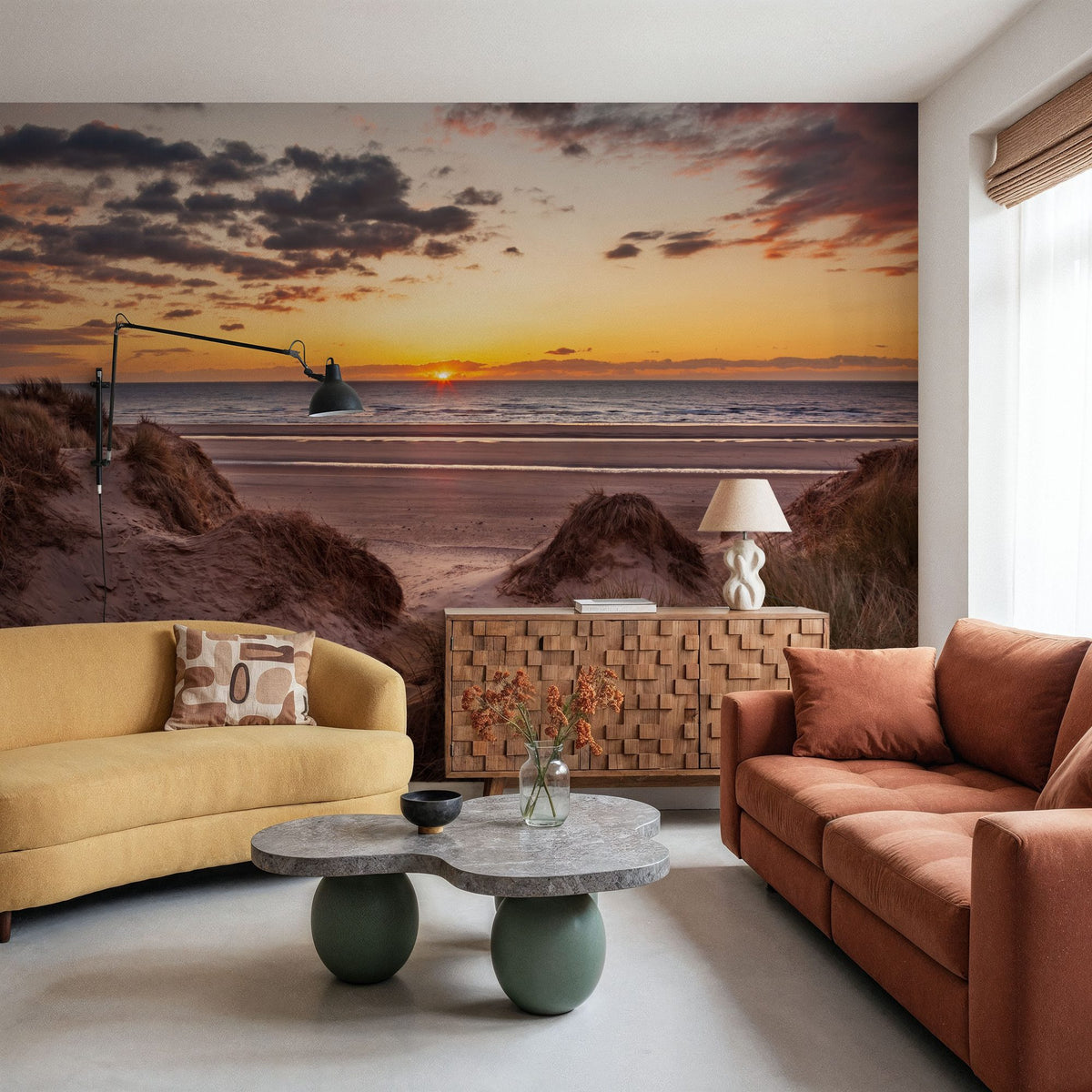 Formby Beach Mural Wallpaper - room preview 05