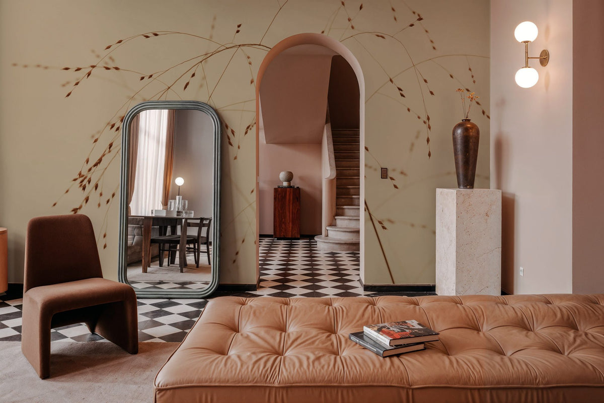 Lakeside Grasses Mural Wallpaper - room preview 05