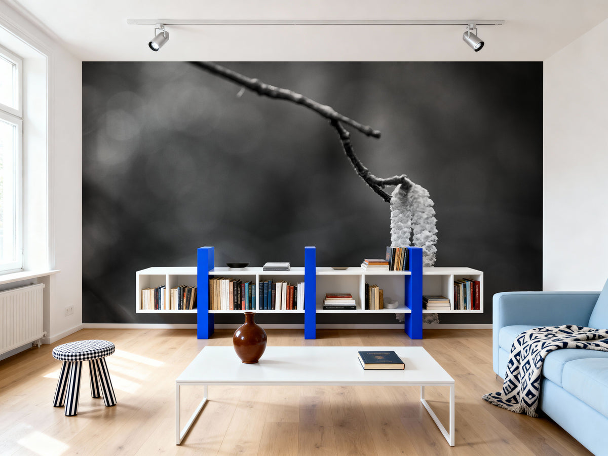 Birch Pollen Mural Wallpaper - room preview 05