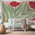 Botanical Bliss III Mural Wallpaper - room preview 05