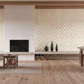 Folk Flowers Mural Wallpaper - room preview 05
