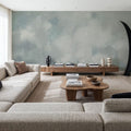 Stormy Cloudscape Mural Wallpaper - room preview 05