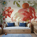 Elegant Floral IV Mural Wallpaper - room preview 05