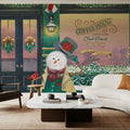 Main Street Christmas II Mural Wallpaper - room preview 05