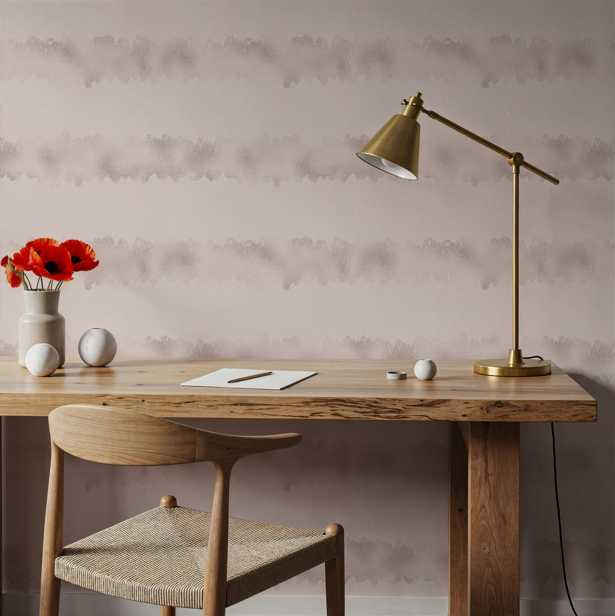 Diffuse Lines Mural Wallpaper - room preview 05