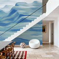 Oil Mountain, Blues Mural Wallpaper - room preview 05