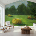 Summer Hay Field Mural Wallpaper - room preview 05