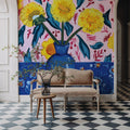 Dandilions Mural Wallpaper - room preview 05