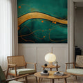 The Golden Highway Mural Wallpaper - room preview 05