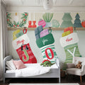 Home For the Holidays IV Mural Wallpaper - room preview 05