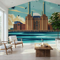 Travel Battersea Mural Wallpaper - room preview 05