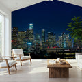 Downtown LA Mural Wallpaper - room preview 05