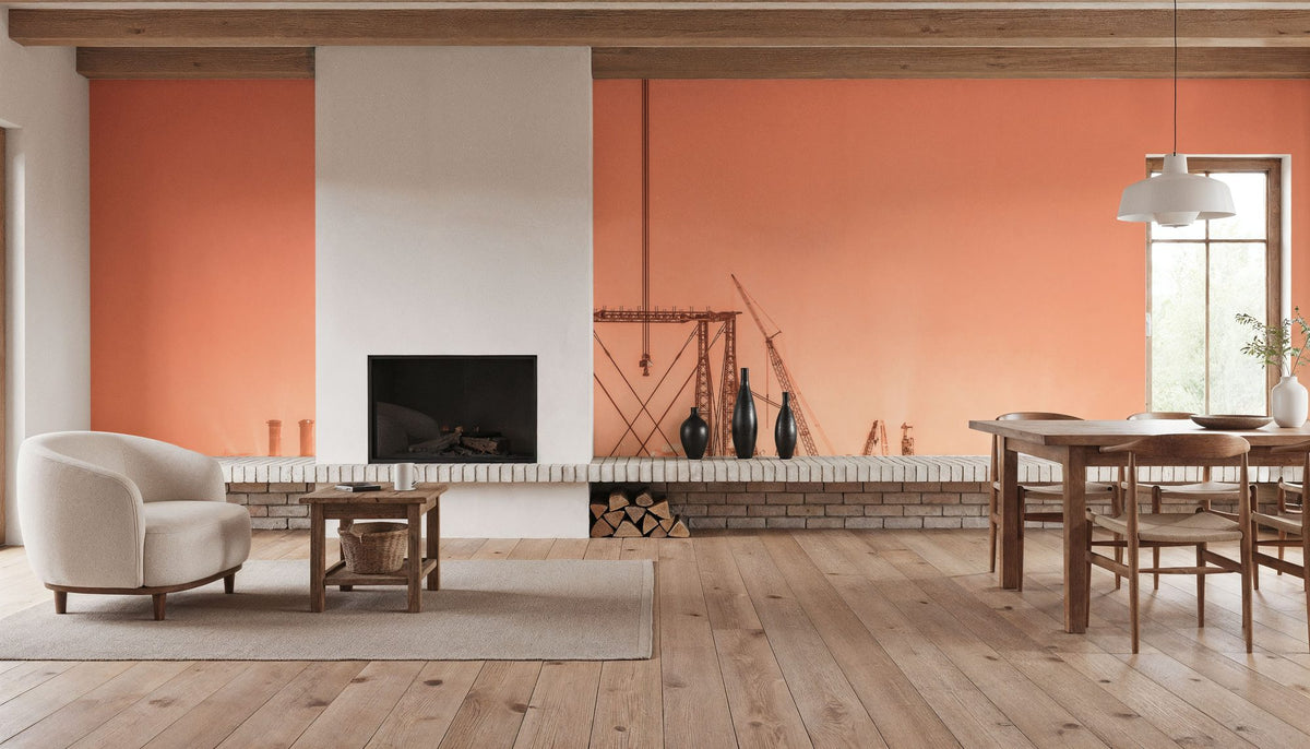 Industrial Bay Mural Wallpaper - room preview 05