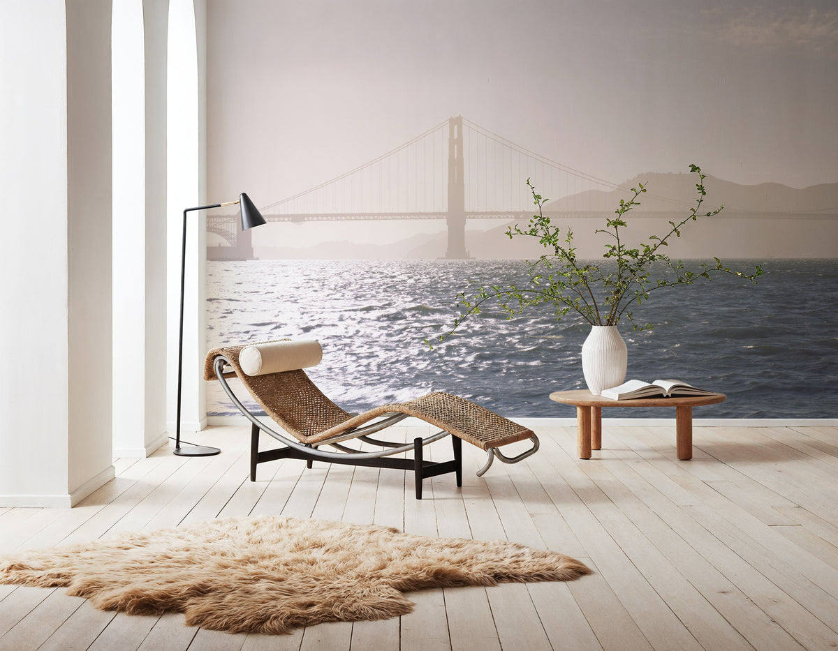 Misty Crossing Mural Wallpaper - room preview 05