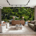 Lakeside Village Retreat Mural Wallpaper - room preview 05