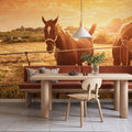 Sunset Companions Mural Wallpaper - room preview 05