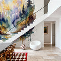 Forest Grove - Watercolor Landscape Series Mural Wallpaper - room preview 05