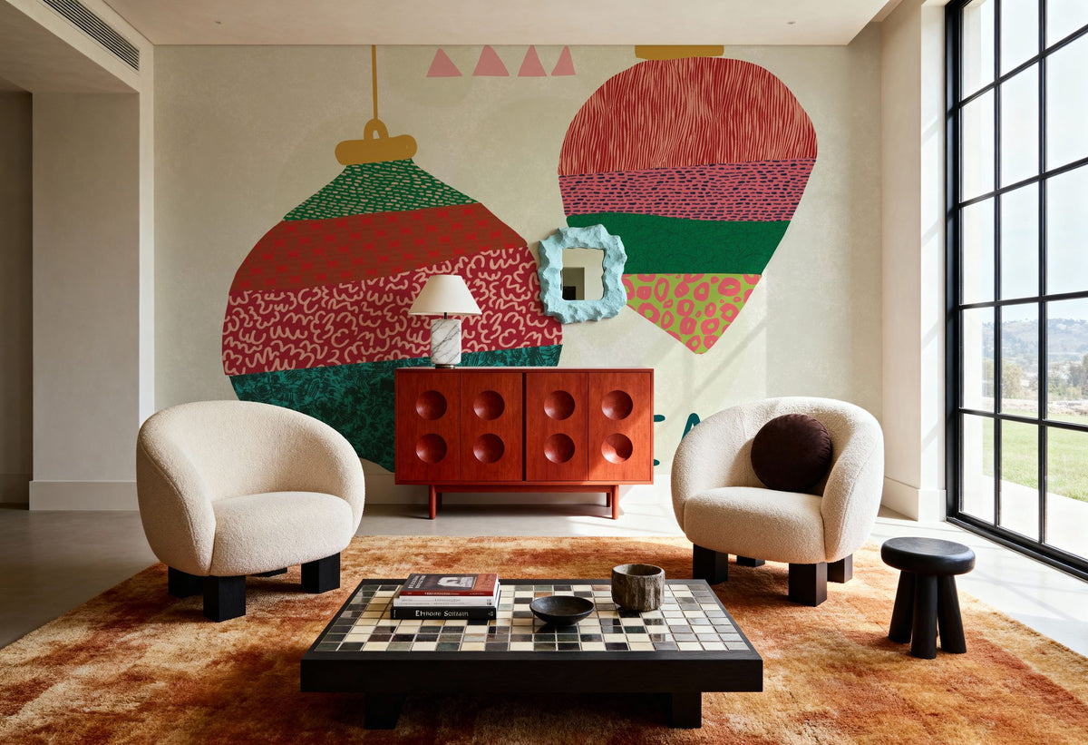 Winter Wonder III Mural Wallpaper - room preview 05