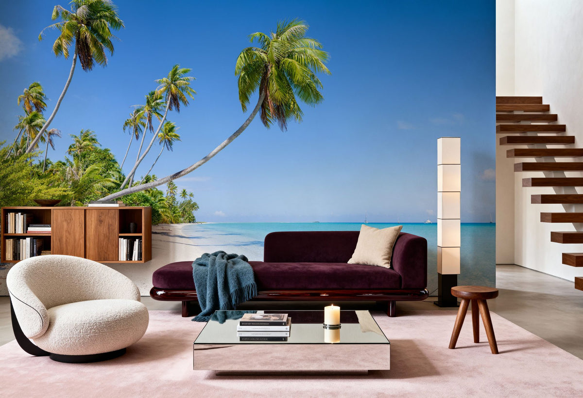 Hirifa Beach Mural Wallpaper - room preview 05