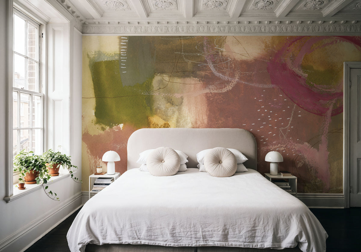 Lemon Season Mural Wallpaper - room preview 05