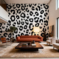 Wild Leopard Mural Wallpaper - room preview 05