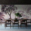 Tropical Forest Strolls Greenlight Mural Wallpaper - room preview 05