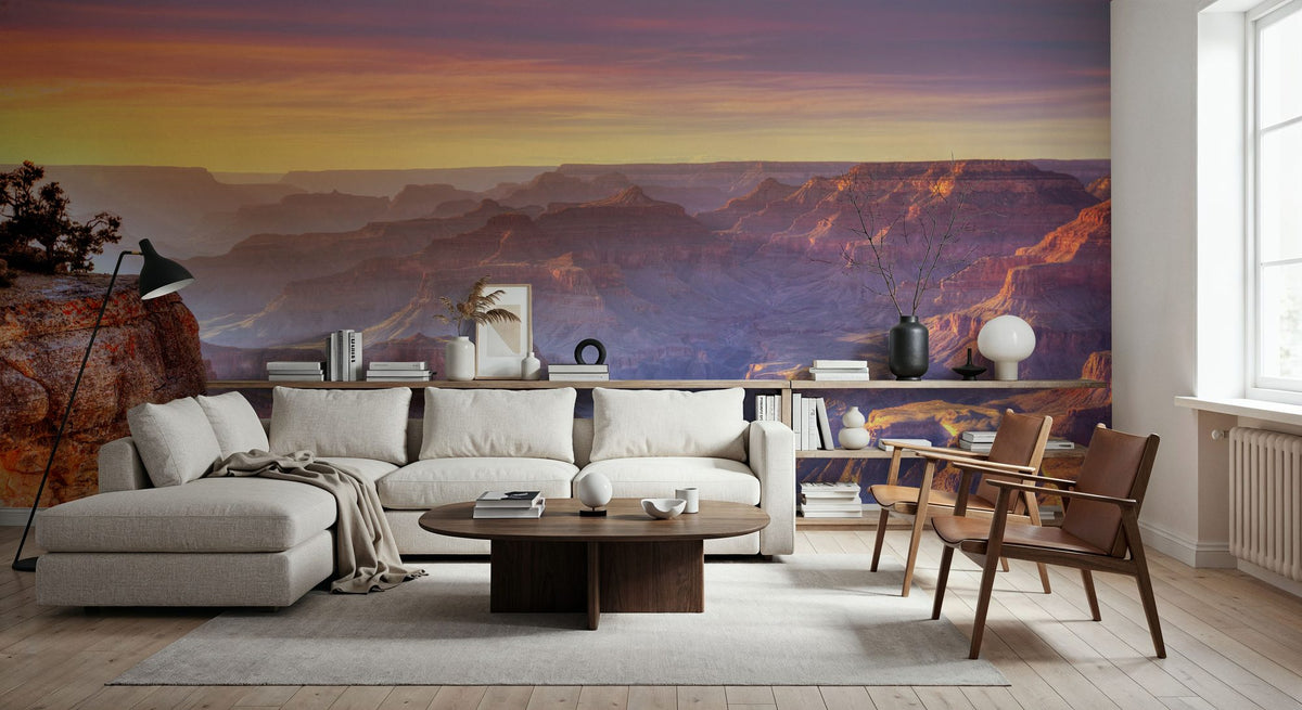 Grand Canyon Sunset Colors Mural Wallpaper - room preview 05