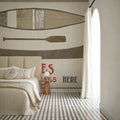 Cabin Life VII Kayak Mural Wallpaper - room preview 05