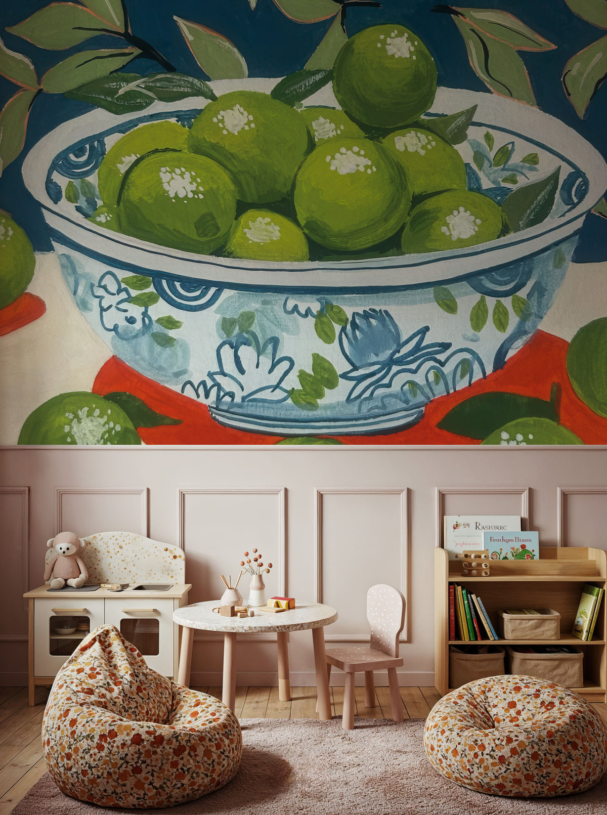 Bowl of Summer Fruit II Mural Wallpaper - room preview 05