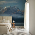 Mount Vaux and Emerald Lake Mural Wallpaper - room preview 05