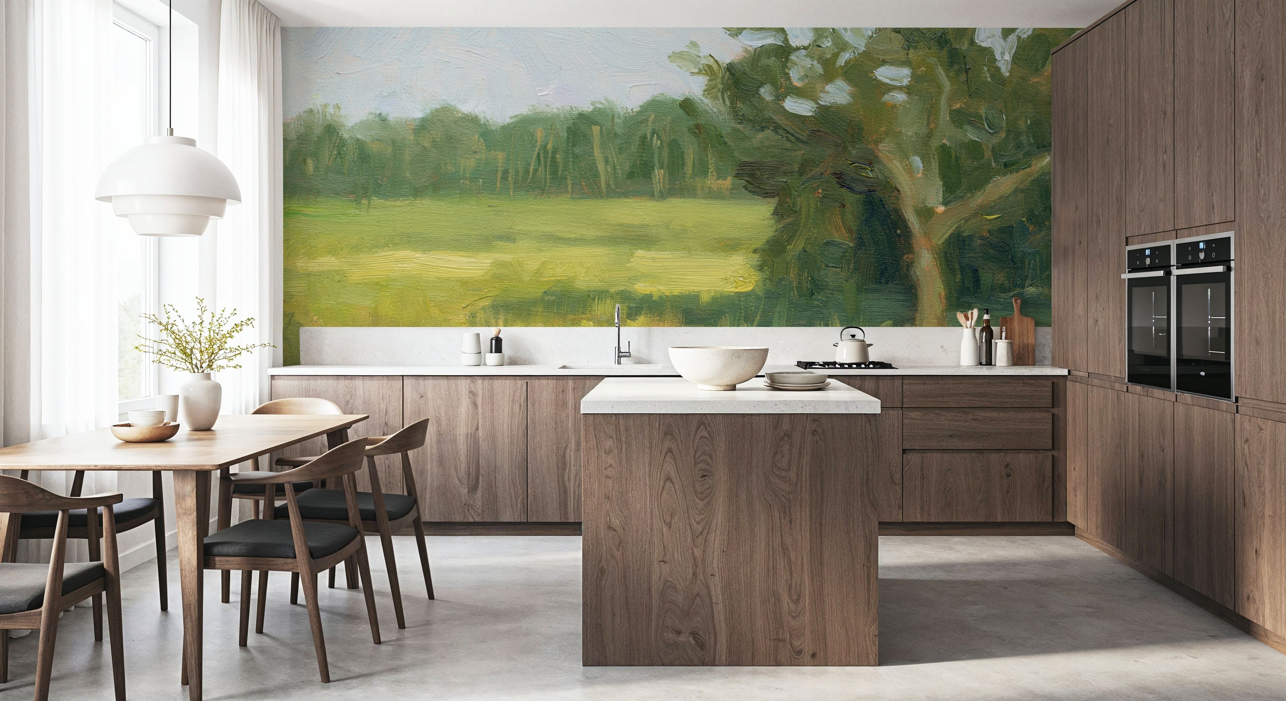 Across the Cove Mural Wallpaper