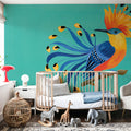 Birds of Paradise IV Mural Wallpaper - room preview 05