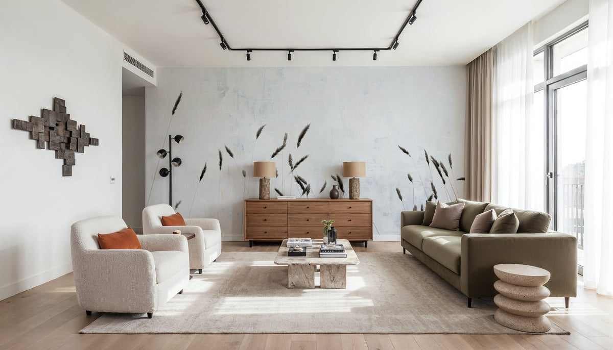 Meadow Grass III Mural Wallpaper - room preview 05